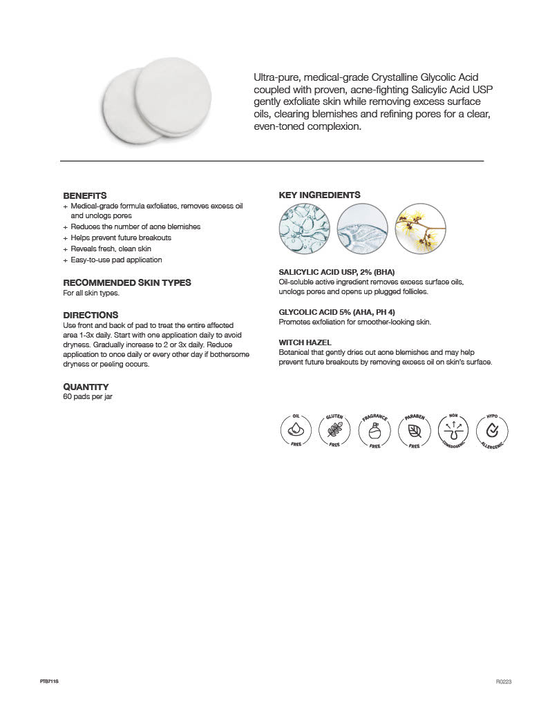 SH SKIN CLEAN Refining Pads