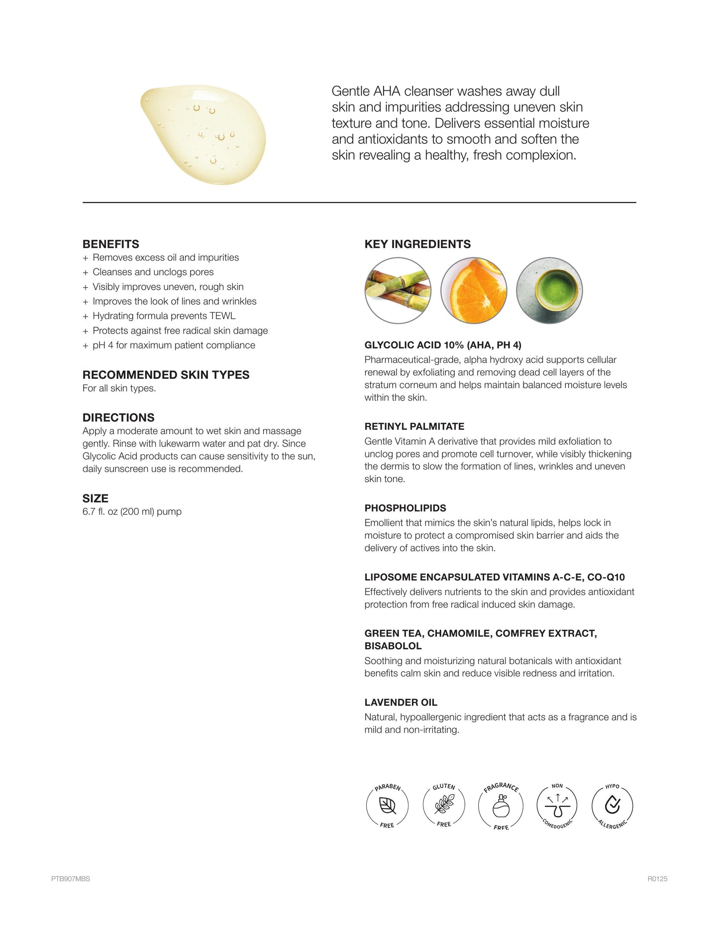 SH SKIN Brightening Cleanser
