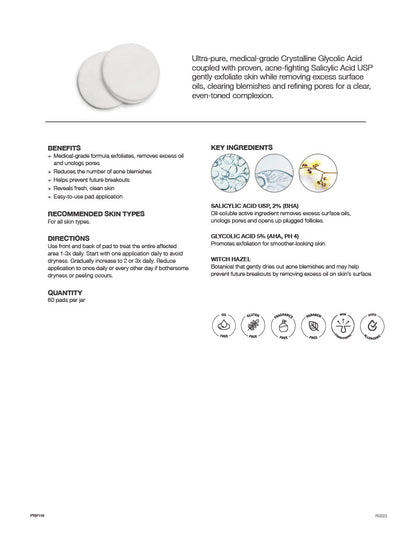 SH SKIN CLEAN Refining Pads