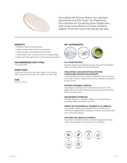 SH SKIN Crème DE Luxe EYE 5oz