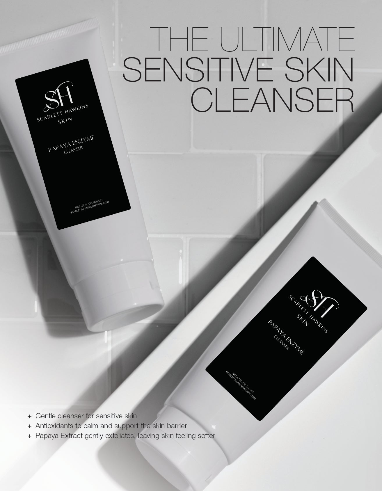SH SKIN Papaya Enzyme Cleanser 6.7oz