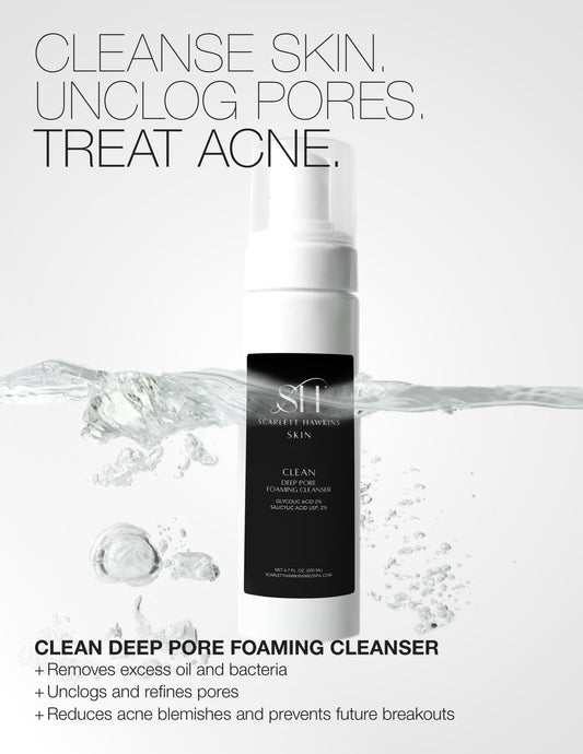SH SKIN CLEAN Deep Pore Foaming Cleanser 6.7oz